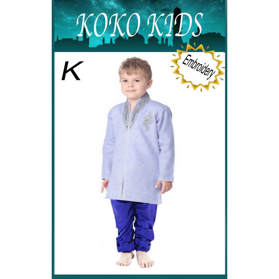 KOKOKIDZ Pakaian Baju Koko Anak Laki Laki 3 4 5 tahun