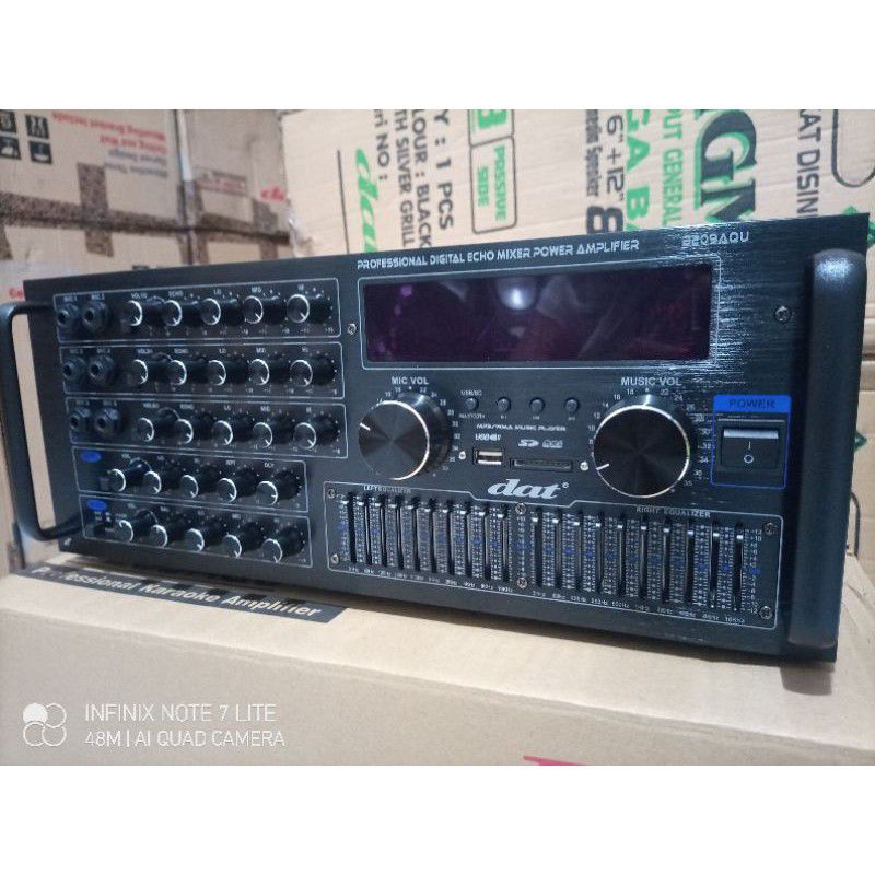 amplifier dat DA 209/amplifier bluetooth dat 209 badak