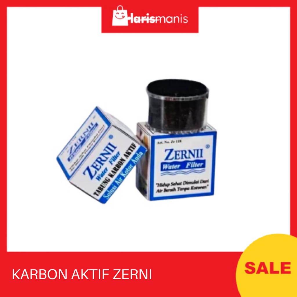 Karbon Aktif Filter/Saringan Air Zernii / Zerni Refilll Filter Refil Karbon Aktif Zerni Penyaring Saringan Air Keruh Filter Air Zernii Water Filter Penyaring Penjernih Kran Air Filter Kran Air