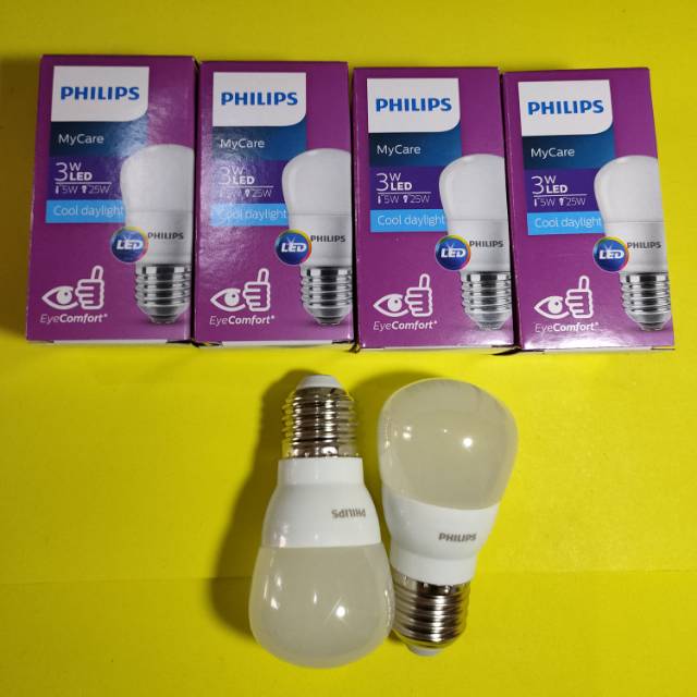 Lampu LED 3Watt Philips warna putih