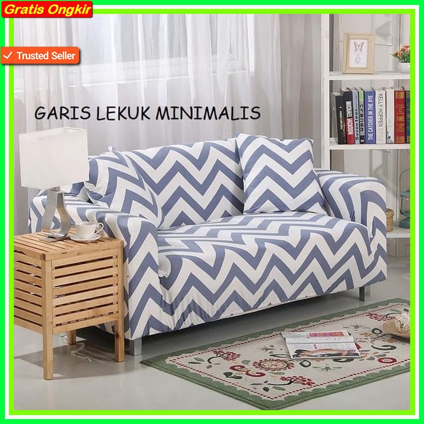 46 Kursi Sofa Motif Garis Garis HD