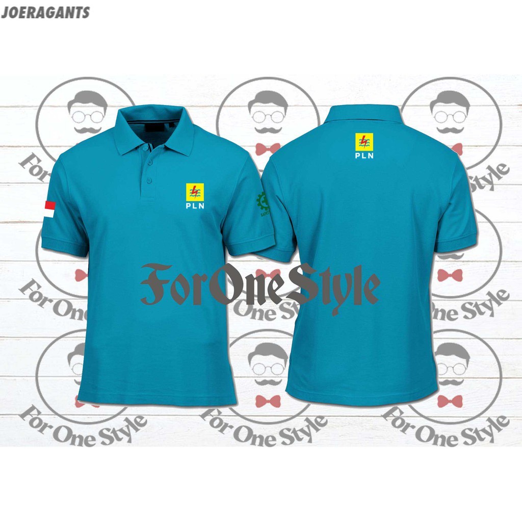 POLOSHIRT PLN SAFETY FIRST - Polo PLN BUMN - Kaos PLN listrik - Custom Polo - Polo Distro PLN BUMN -