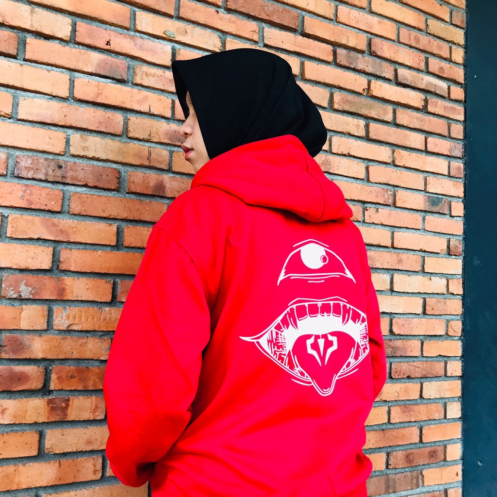 Jaket Sukuna Curse Red Anime Manga Jujutsu Kaisen Premium Unisex