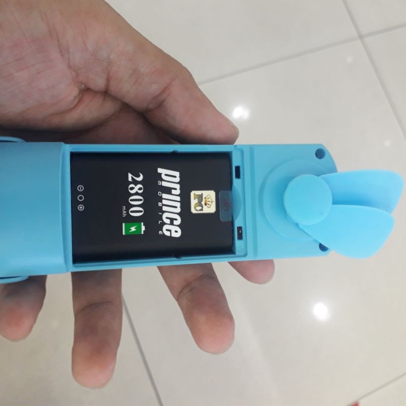 Hp Prince PC 16 Fan Hp Unik Dual sim hp Kipas Mp3 Radio Senter Hape langka-3