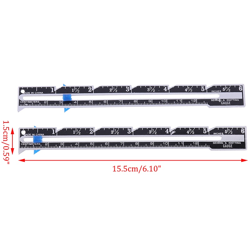 【justenjoyingg.id】Sewing Seam Ruler Measuring Gauge Patchwork Quilting Tailor Sizer Helper Tools