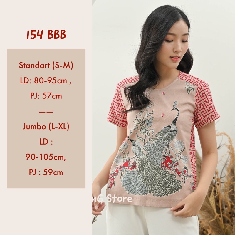 Couple Batik BBB /Seragam Batik Modern /Imlek Collection-154 BBB