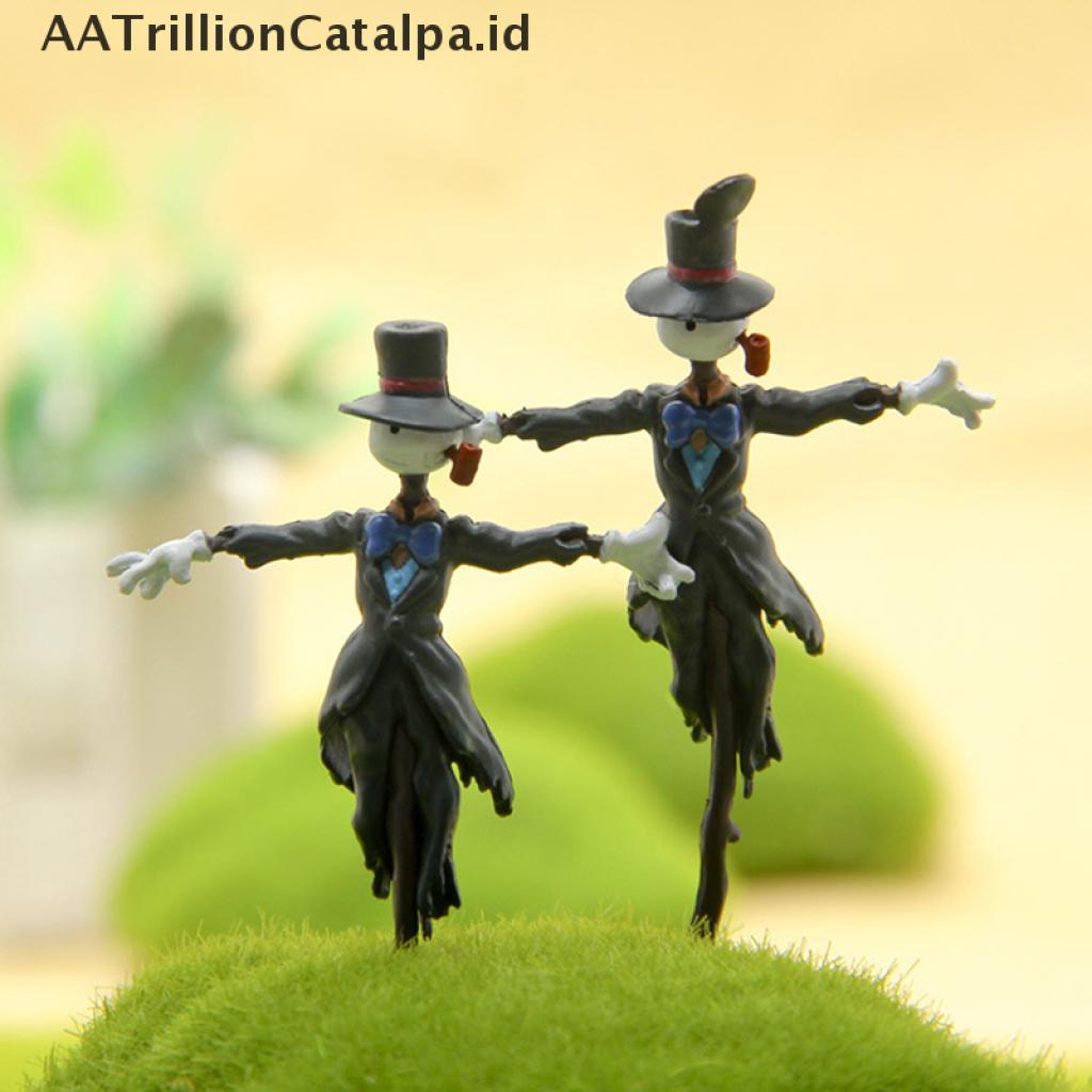 1pc Action Figure Studio Ghibli Howl Kakashi no Kabu Bergerak Untuk Dekorasi Taman