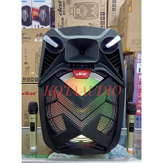 BAGUS SPEAKER PORTABLE WIRELESS DAT DT 1507 / DT1507 BLUETTOH USB