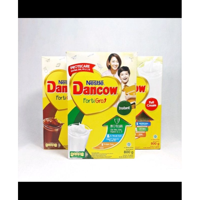 

Dancow Fortigro 780gram & 1kg Fullcream/Instan/Coklat