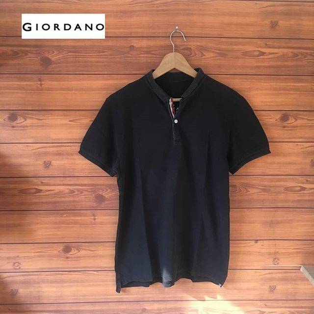 Kaos Polo Giordano Original Hitam size M