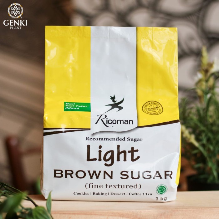 

vs2011bd Ricoman Light Brown Sugar - 1 Kg Fsfs201