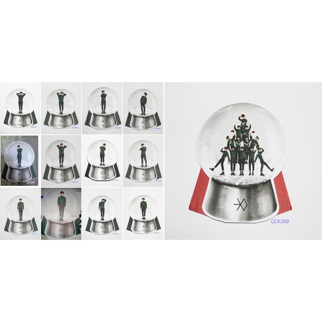 EXO Snow Globe Standee