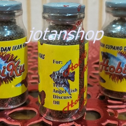 HOBIKU makanan pakan ikan cupang hias kecil aquascape murah grosir