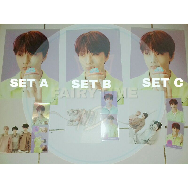OFFICIAL POSTCARD PHOTOCARD PC BENEFIT GAME CARD SEASONE GREETING SG21 JISUNG NCT❗READ DESC❗