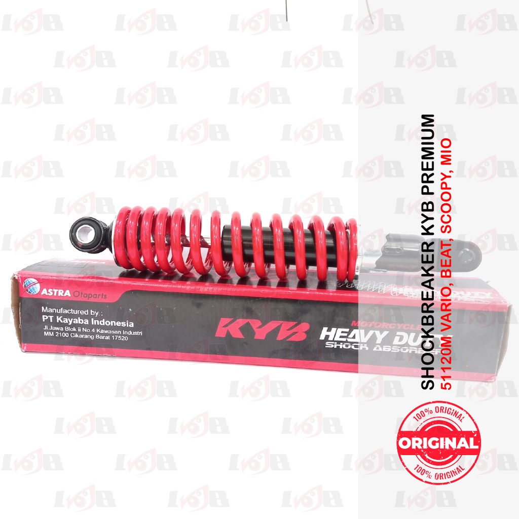 Shockbreaker KYB KYOS Heavy Duty 300mm Vario Beat Mio Scoopy Suspensi Matic