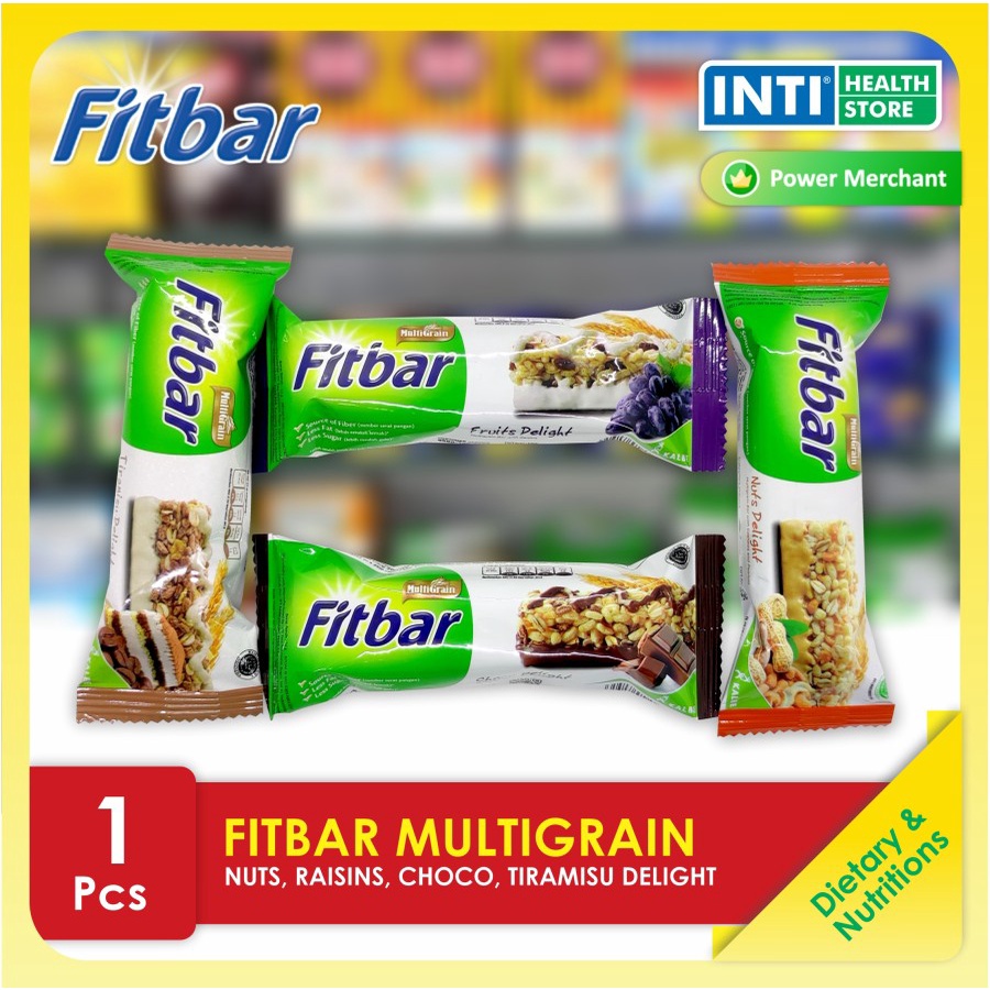 Fitbar | Multigrain Fruit Delight 22gr