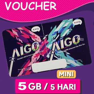 VOUCHER AXIS 5 GB 5HARI SUMATERA