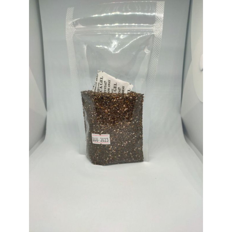 

PROMO JSR" Black Chia Seed original Mexico 50gr &100gr