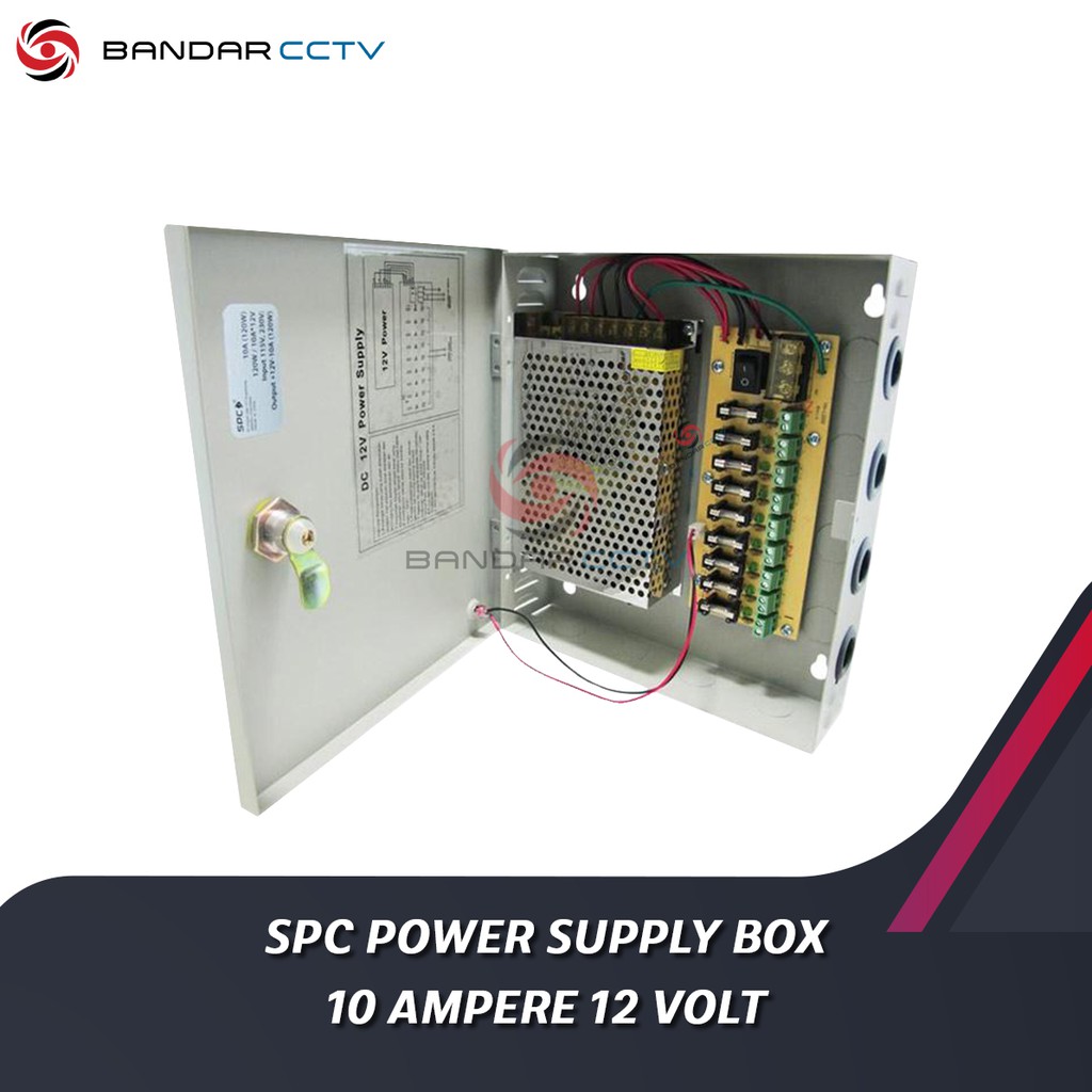 POWER SUPPLY BOX SPC 10A/12V