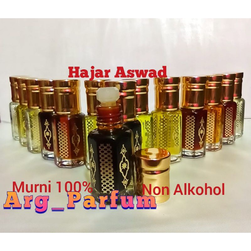Minyak Hajar Aswad Asli / Misik Hajar Aswad Original Impor Arab Saudi