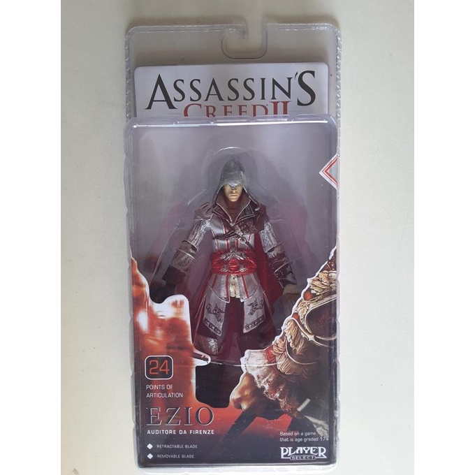 BEST SELLER ASSASSIN CREED II EZIO AUDITORE DA FIRENZE NECA PLAYER SELECT HAPPY SHOPING