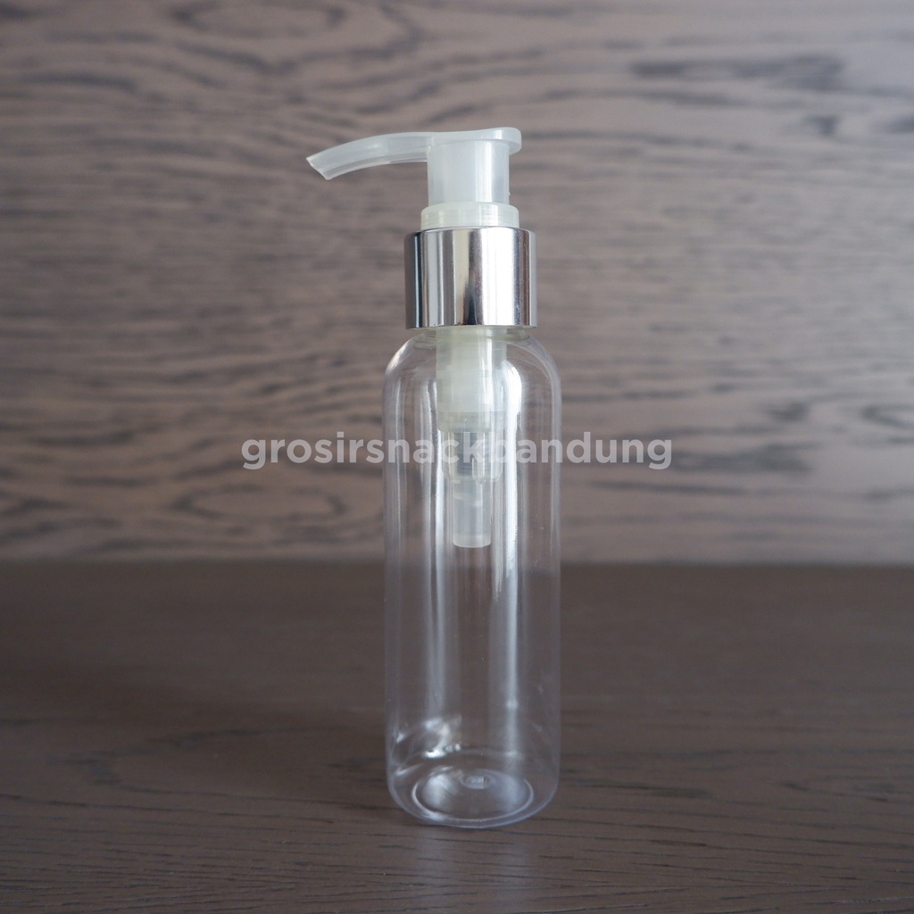 Botol PET 100ml Pump | Botol 100ml BR PET untuk Lotion Sabun Shampoo