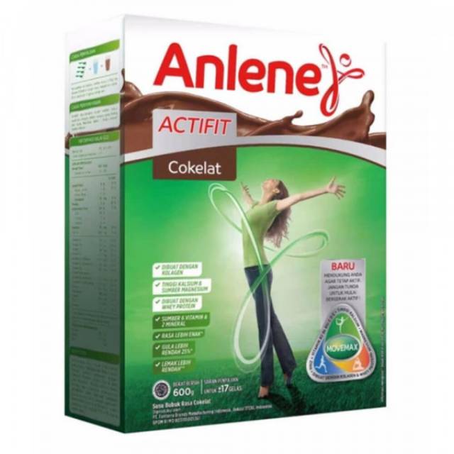 

Anlene Actifit Rasa Coklat 600gr