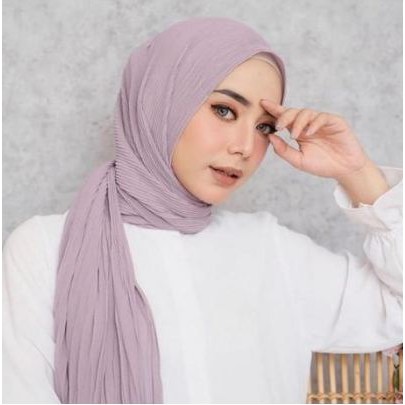 PASHMINA PLISKET LIDI JAHIT TEPI/Pashmina pleated/pashmina plisket shawl