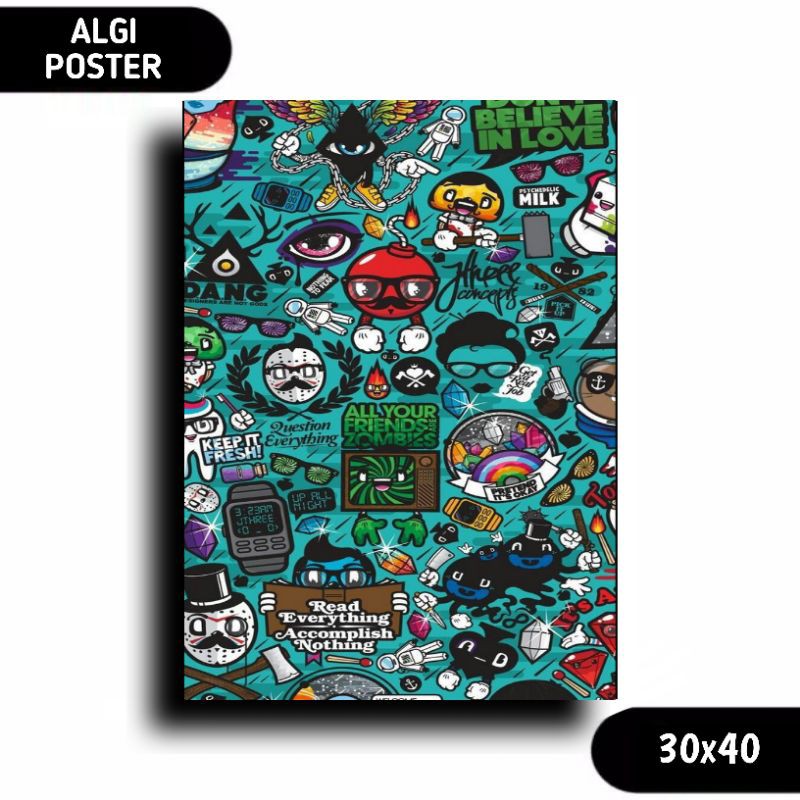 Hiasan Cafe | Hiasan dinding