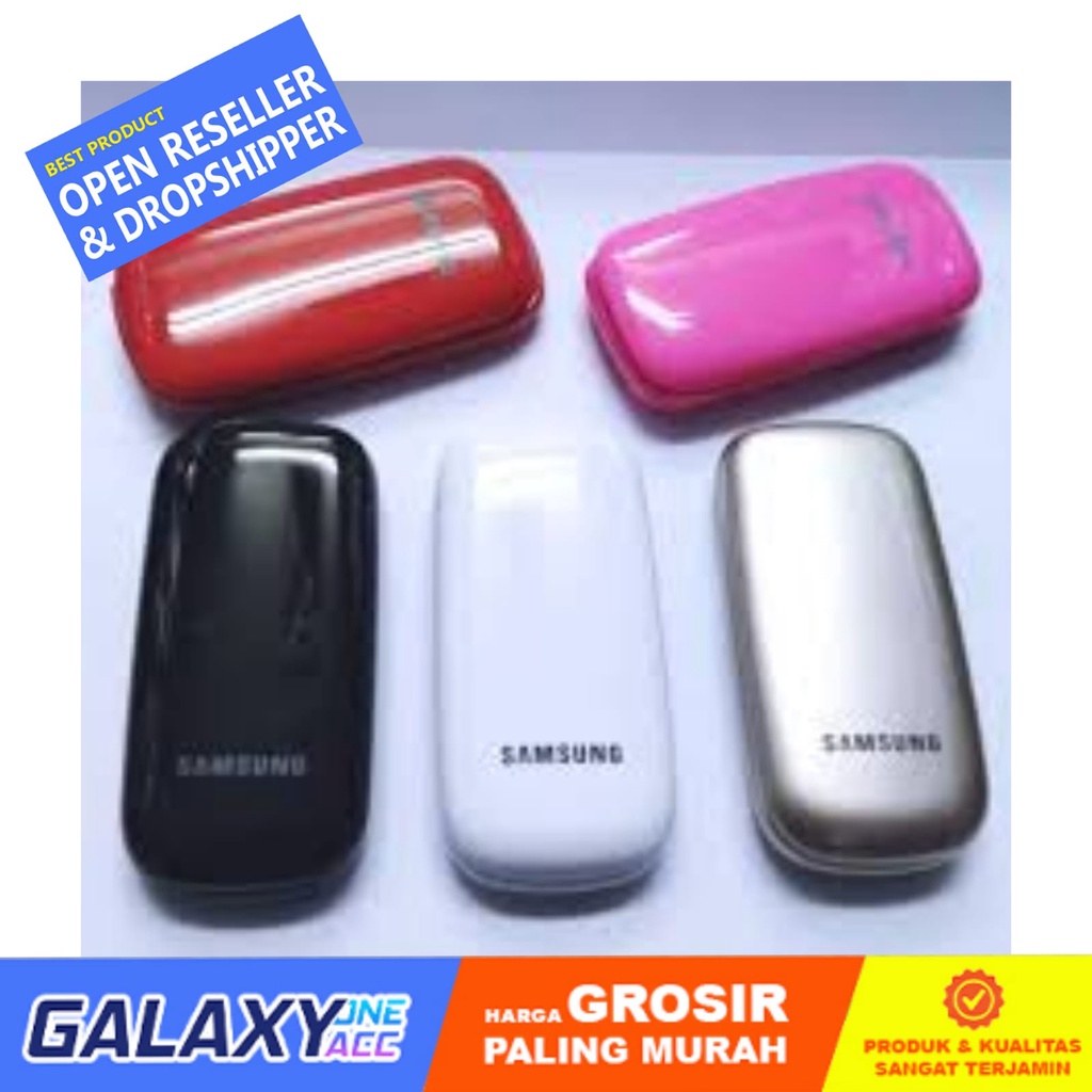 CASING OC SAMSUNG LIPAT GT-E1272 FULLSET + ENGSEL 2 SIM FLEXIBLE ORIGINAL