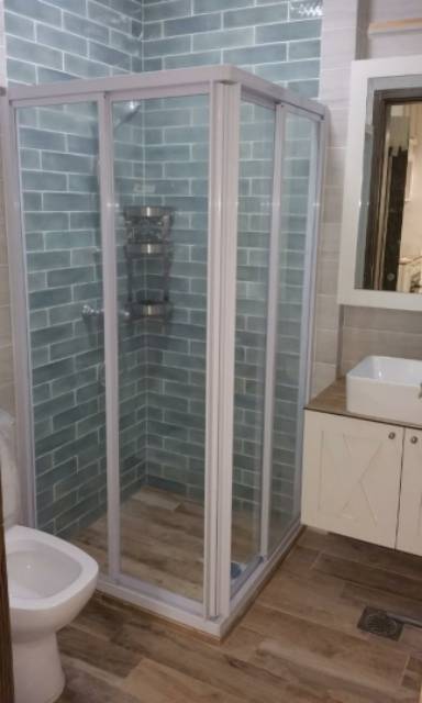 (Kaca Tempered) Shower Box | Box shower | Shower Curtain | Sekat kaca shower