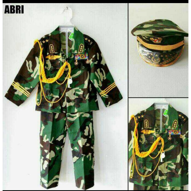 Baju profesi anak ABRI