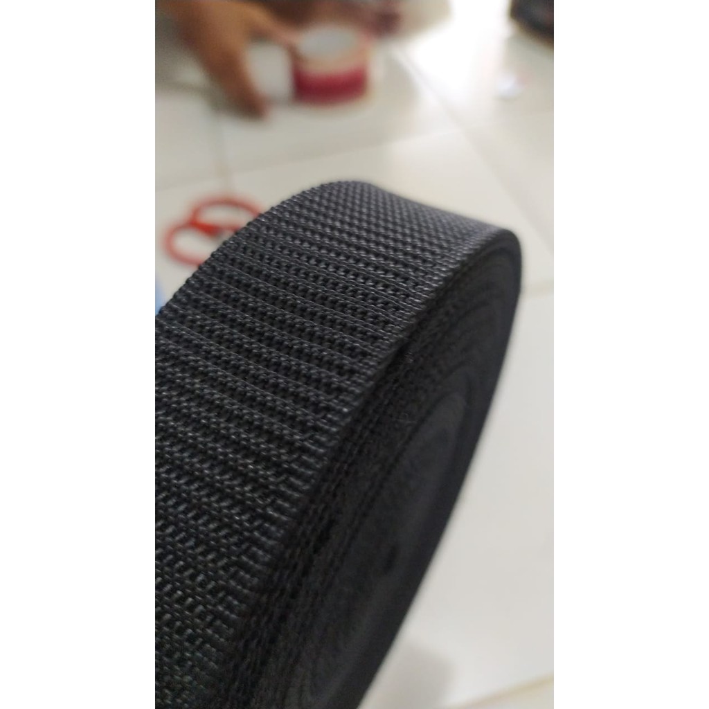 TALI WEBBING 3.2 CM BAHAN IKAT PINGGANG TALI WEBBING TEBAL COCOK UNTUK SABUK ANAK SEKOLAH SD SMP SMU