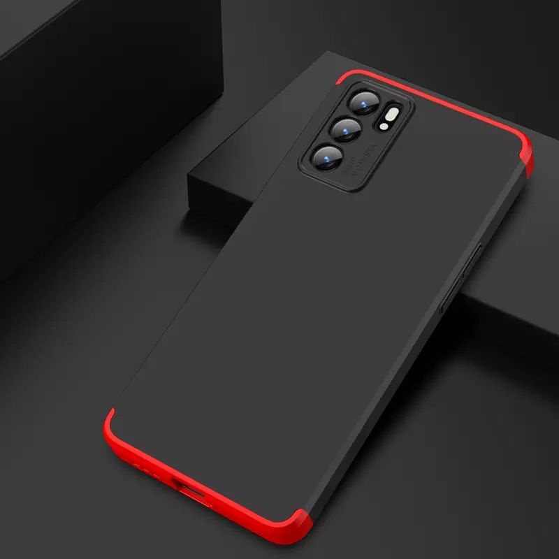 Casing Oppo Reno 6 5G Reno6 Hard Case Degree Full Protection Slim Cover Hardcase