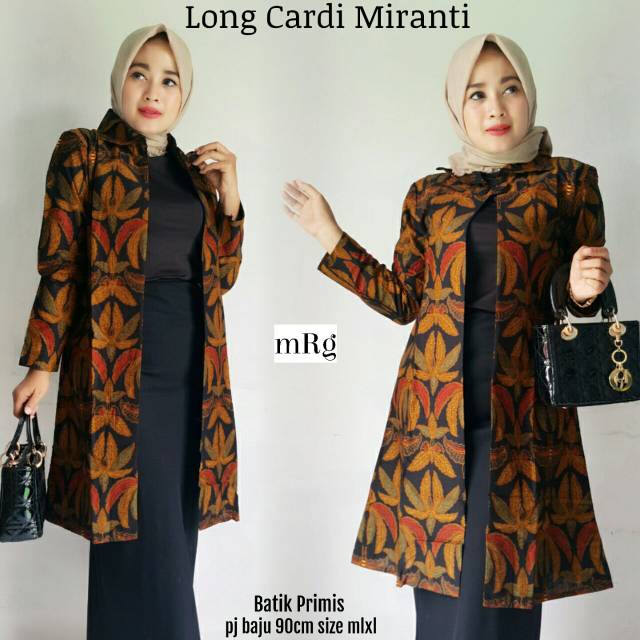 Cardi Batik Long Cardi Batik Cardi Batik Modern Batik Wanita Batik Wanita Muslimah Batik