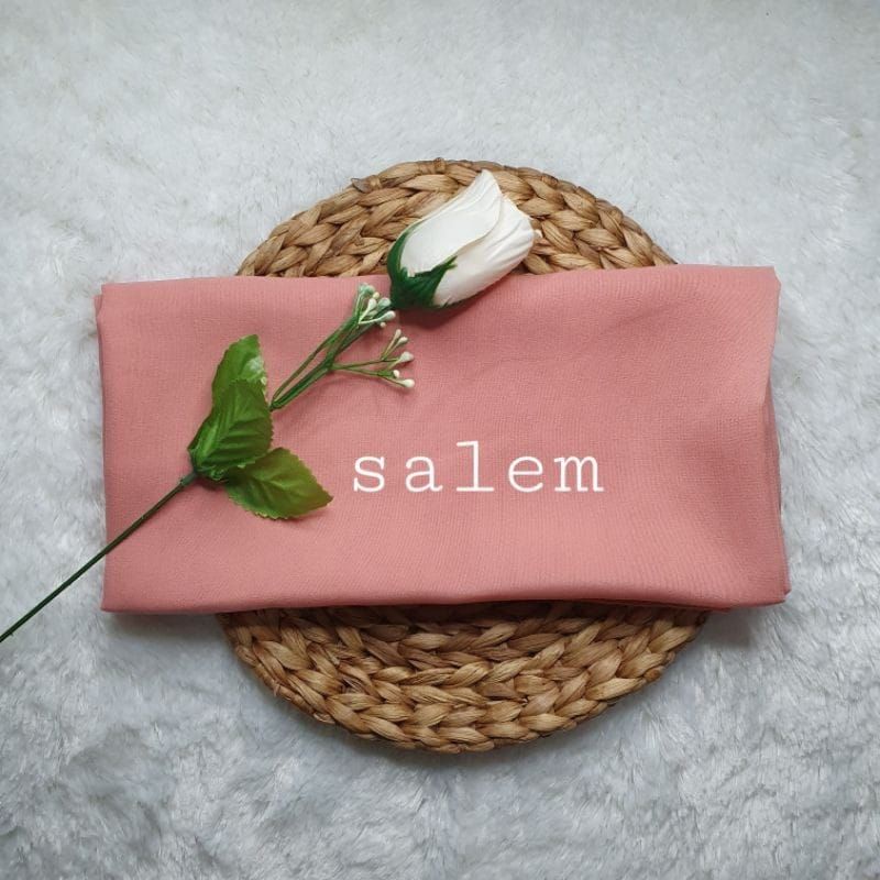 hijab BELLA SQUARE Pollycotton premium-SALEM