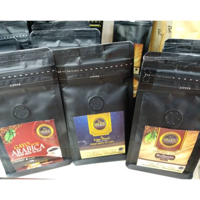 

Kopi Galigo Arabica, Edge Blend dan Robusta 100gr