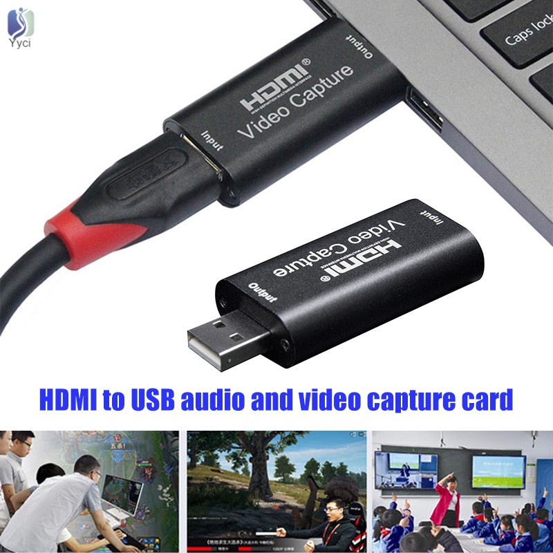 SKU-1196 HD VIDEO CAPTURE USB 2.0 4K 30 FPS MOBILE GAME LIVE RECORDING