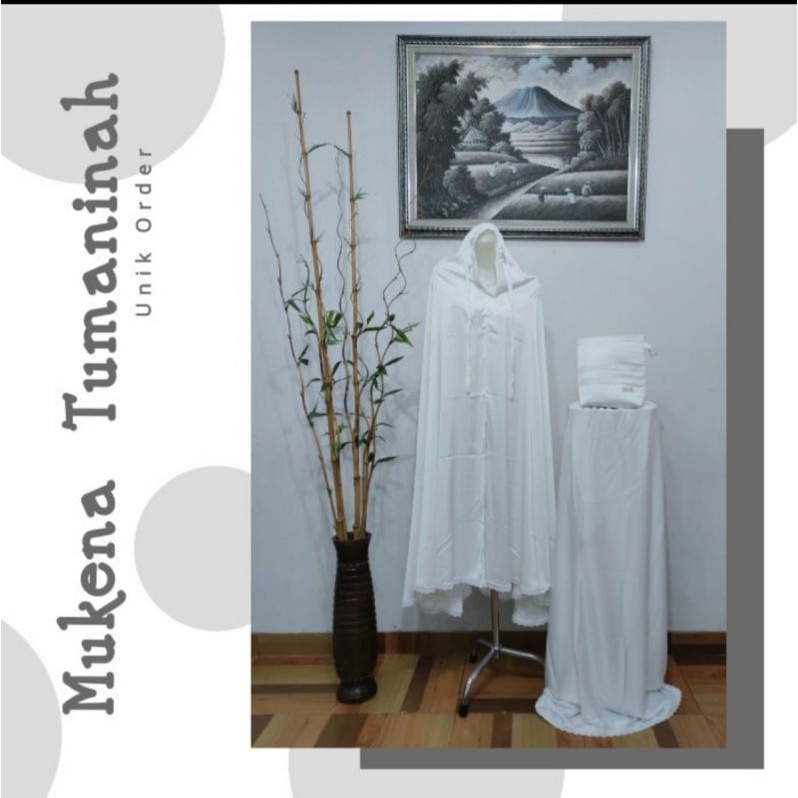 mukena jumbo premum armani silk