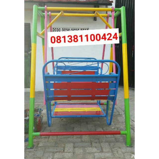 Ayunan besi mainan anak paud bangku 80 ayunan anak bisa untuk dewasa free ongkir jkt