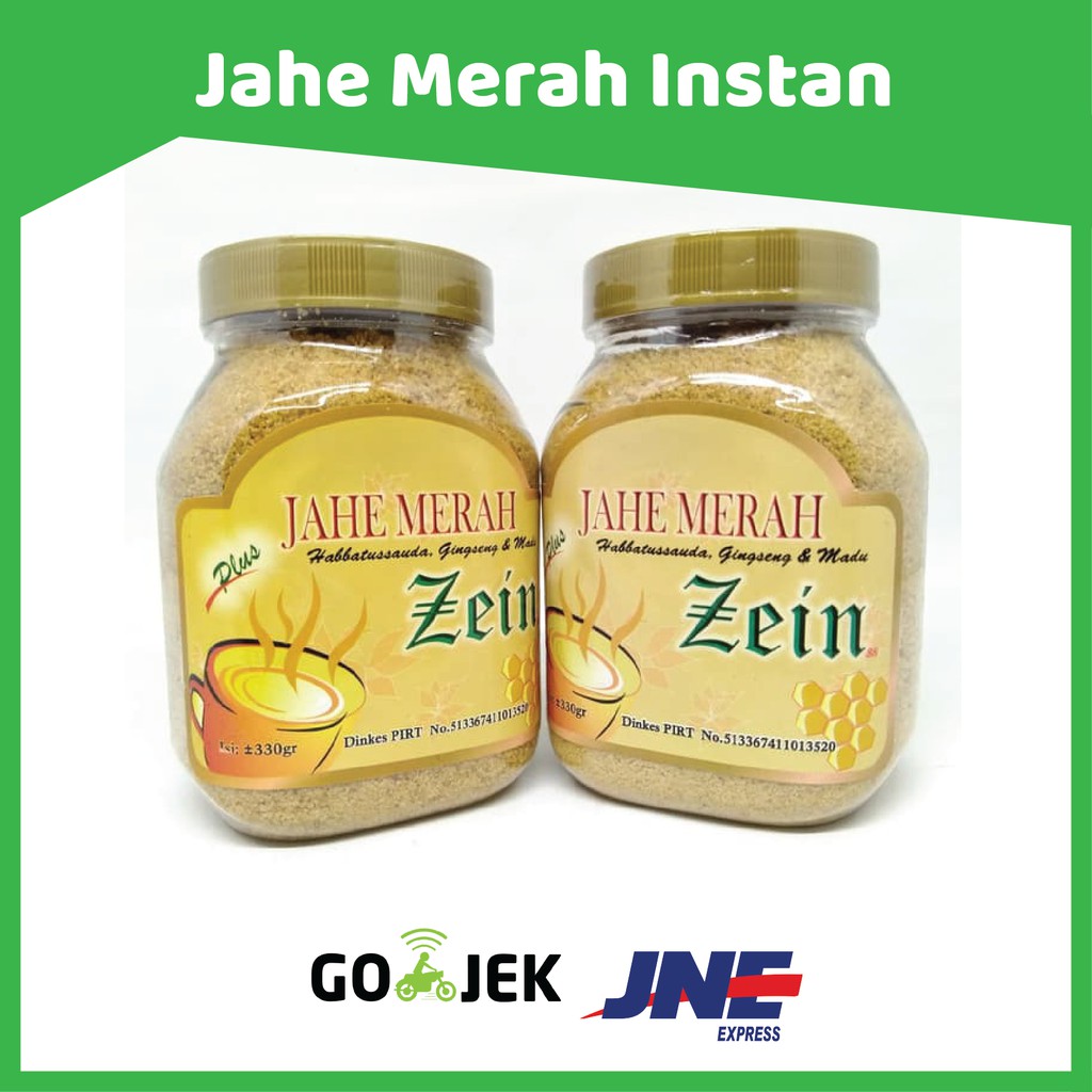 

Jahe Merah Zein 330 gr - Jahe Merah plus habbatussauda