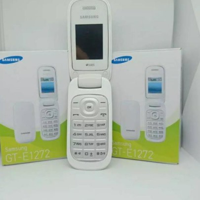 HP LIPAT SAMSUNG GT1272 TERMURAH HP SAMSUNG hp jadul samsung lipat-PUTIH