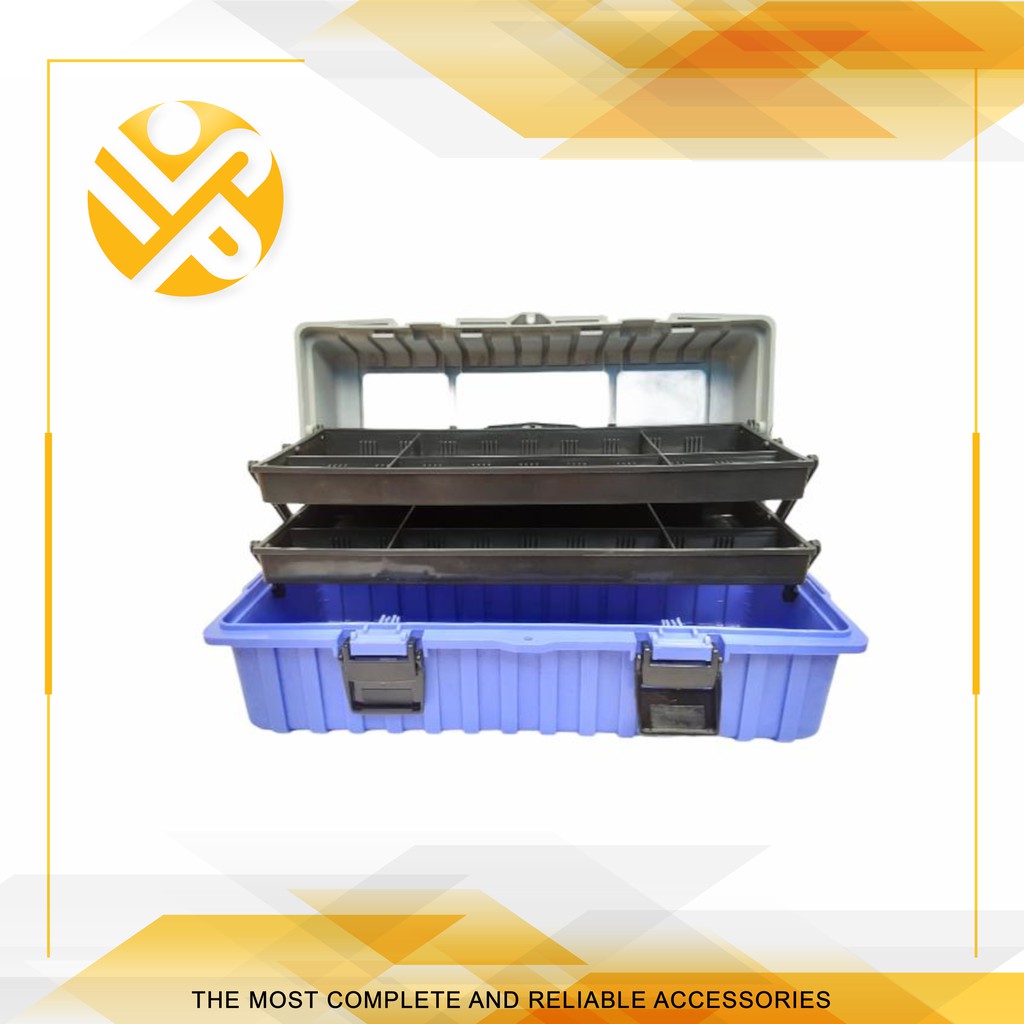 KENMASTER Tool Box Susun 17 Inch / Kotak Perkakas 17" / Kotak Tamiya