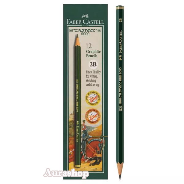 

PENSIL 2B FABER CASTELL ORIGINAL ASLI /PINSIL 2B FABER CASTELL