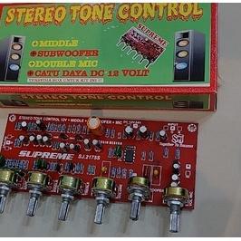 Paling Laris Tone control Stereo Midle + subwofer dc 12v plus MIC