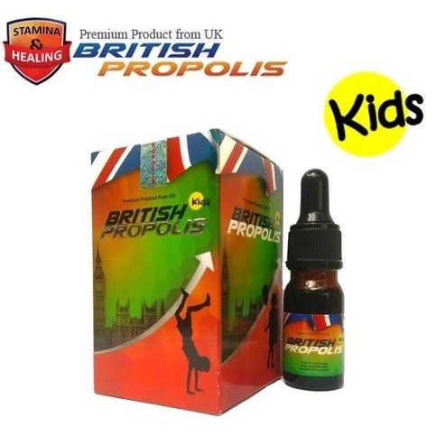 British Propolis Original Suplemen Imunitas Kuat Obat Dewasa Kids Madu - Anak Lc
