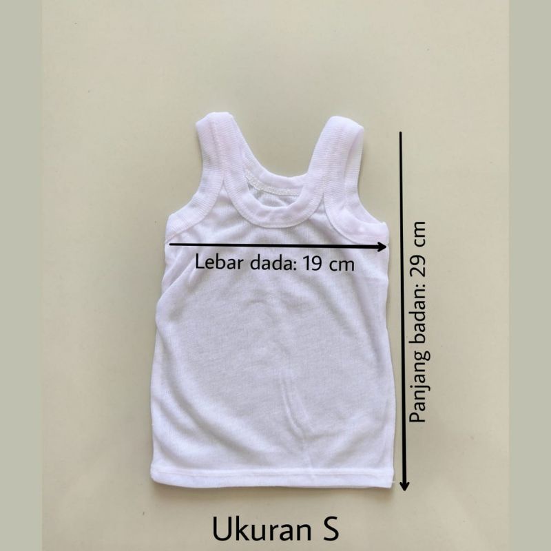 DK SINGLET / KAOS DALAM Bayi Anak (Ecer / 1 buah)