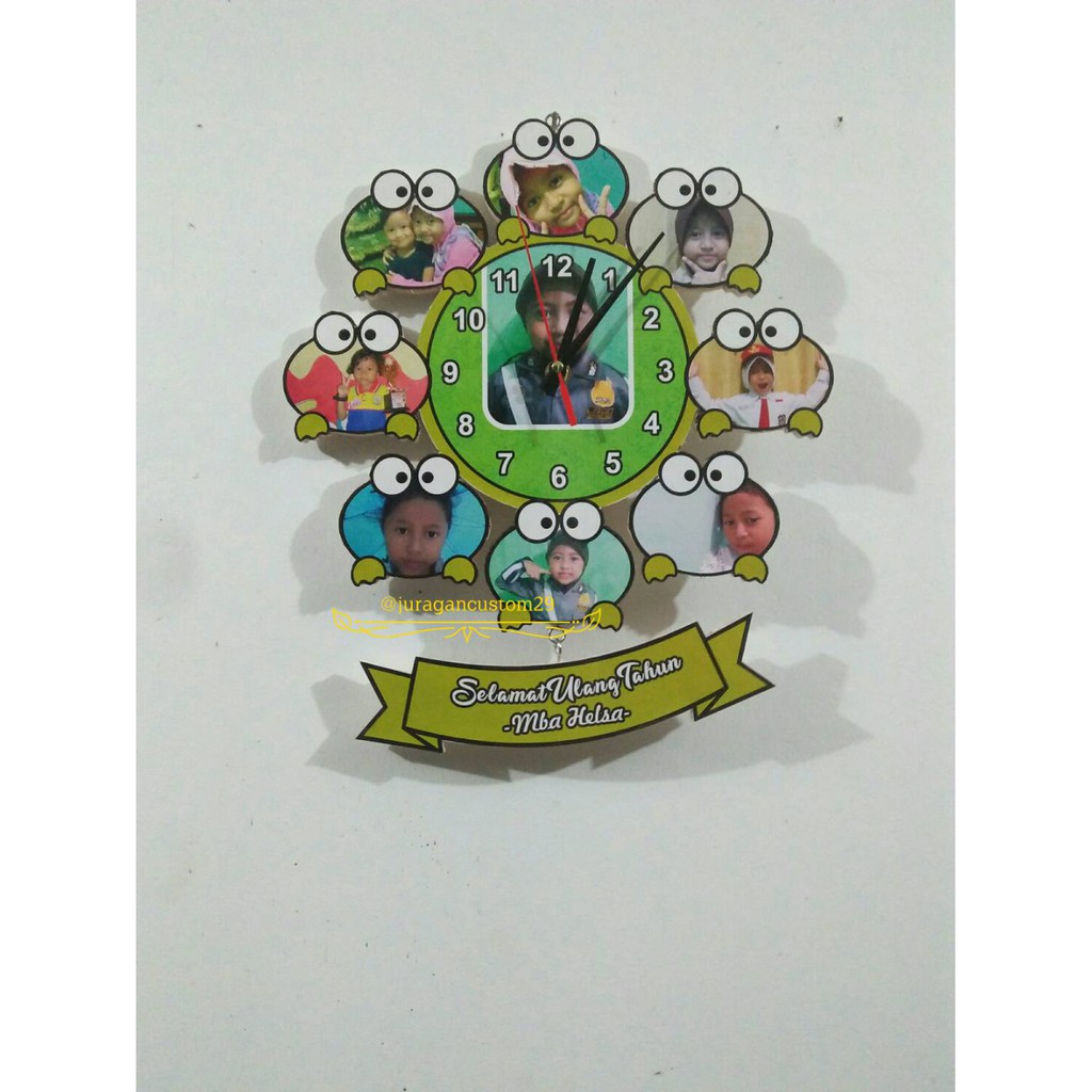JAM KAYU KEROPY/JAM KAYU CUSTOM/JAM KAYU FOTO