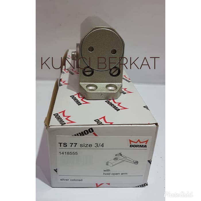 Door closer/Penahan Pintu Dorma TS 77 Silver/Hold Open