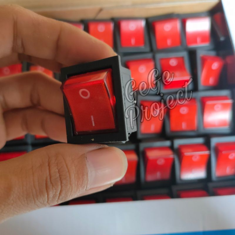 Jual Saklar besar switch on-off 4pin lampu besar | Shopee Indonesia